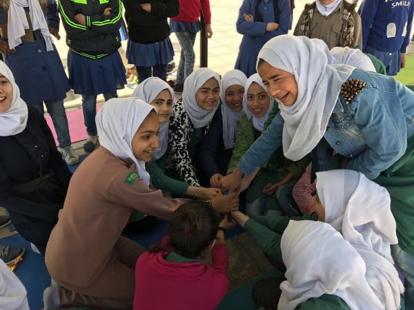 Syrian refugee programme activity photograph