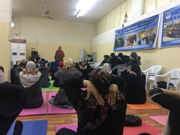Syrian refugee programme activity photograph
