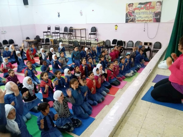 Syrian refugee programme activity photograph