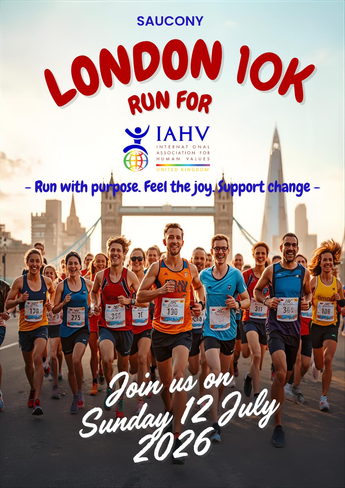 IAHV London 10K 2026 fundraising run